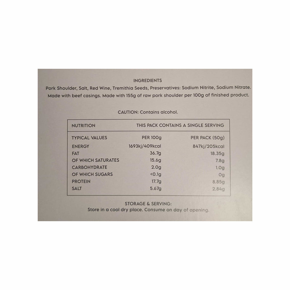 The Greek Farmer Aged Picnic Ham, 50g