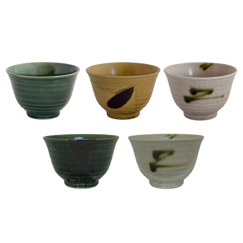 Japanese Rice Bowl Gift Set, 5 Pieces