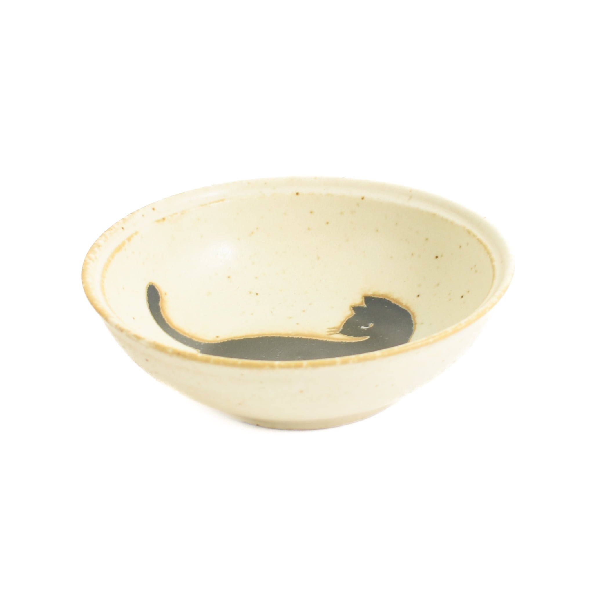 Black Cat Japanese Bowl, 14cm