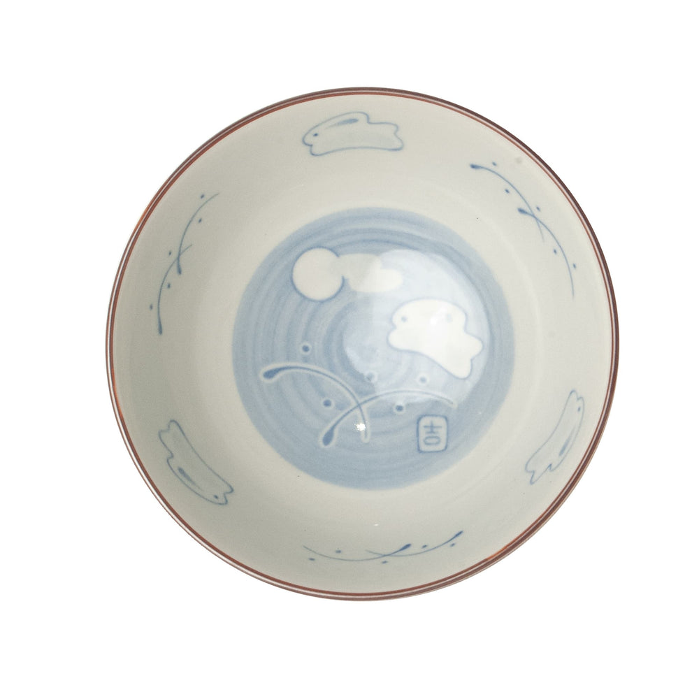 Japanese Rabbit Rice Bowl, 14cm
