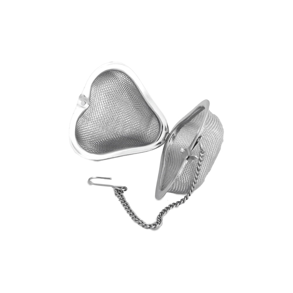 Stainless Steel Tea & Spice Infusion Heart with Chain