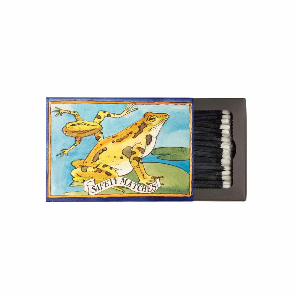 The Matchbox Maker Frog Luxury Matches