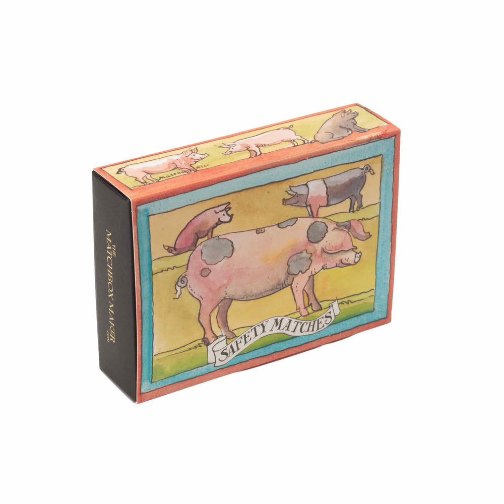 The Matchbox Maker Pig Luxury Matches