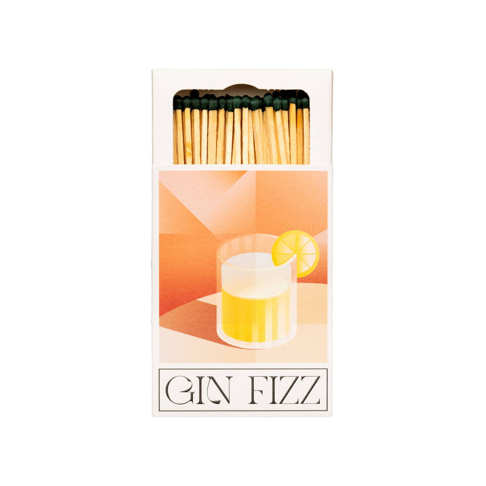 The Matchbox Maker Gin Fizz Luxury Matches