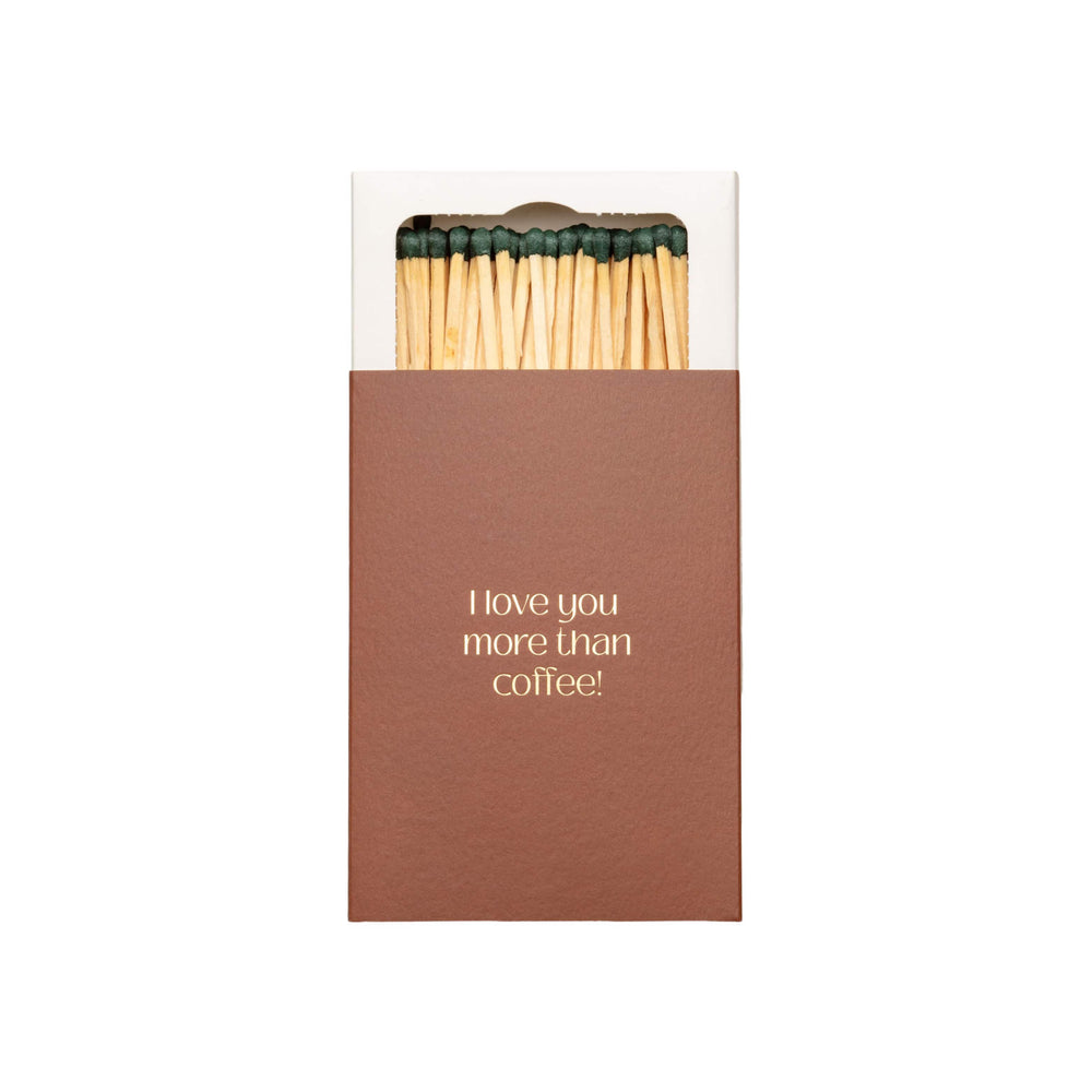 The Matchbox Maker Coffee Luxury Matches