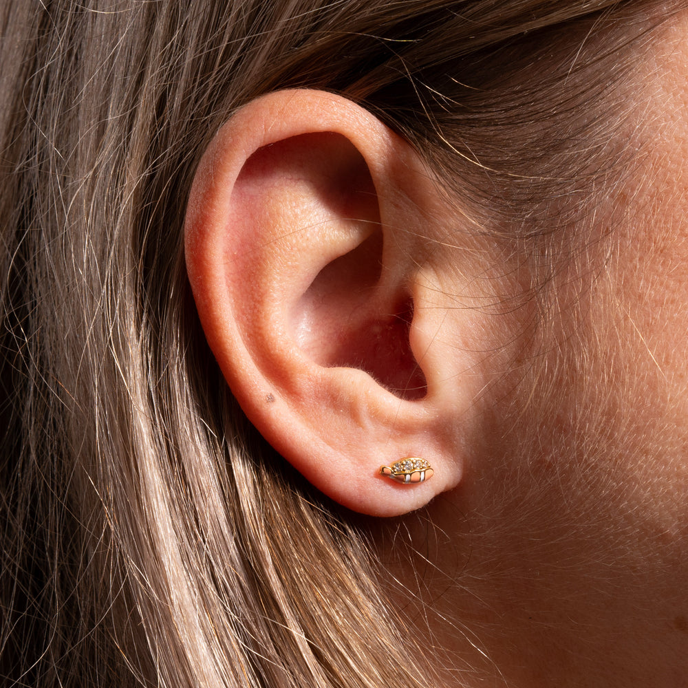 Pair of Shrimp Nigiri Stud Earrings