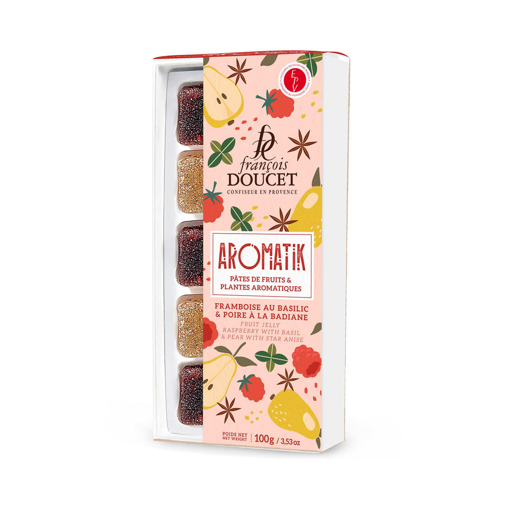 Francois Doucet Aromatic Fruit Jellies, 100g