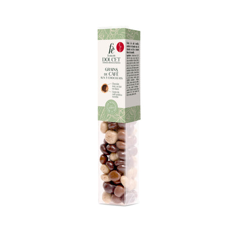 Francois Doucet Assorted Chocolate Coffee Beans, 90g