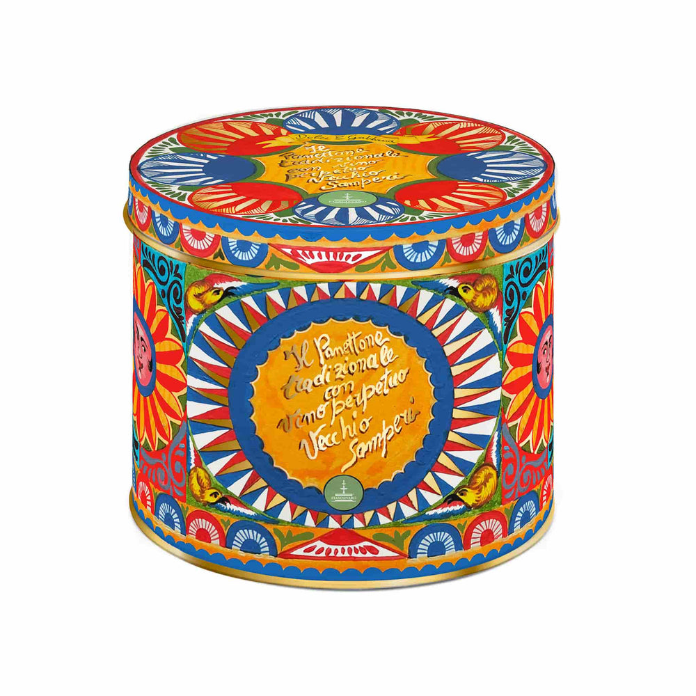 Fiasconaro x Dolce & Gabbana Classic Panettone with Vecchio Samperi Wine, 1kg