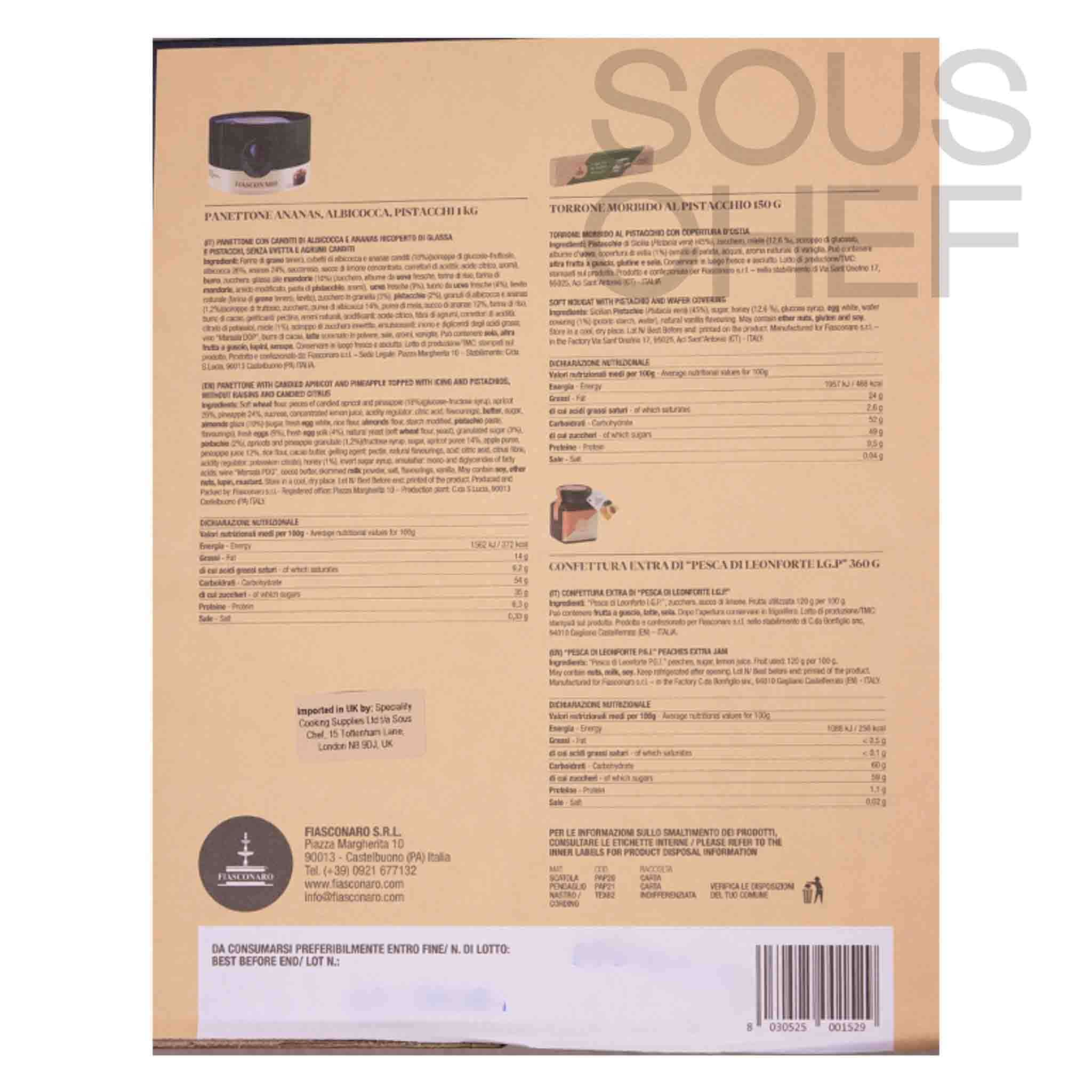 Fiasconaro 1953 Panettone Gift Box, 1.51kg