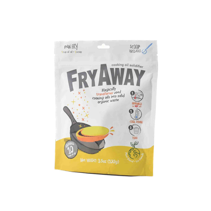 FryAway Pan Fry Scoop, Solidifies 10 Cups of Oil