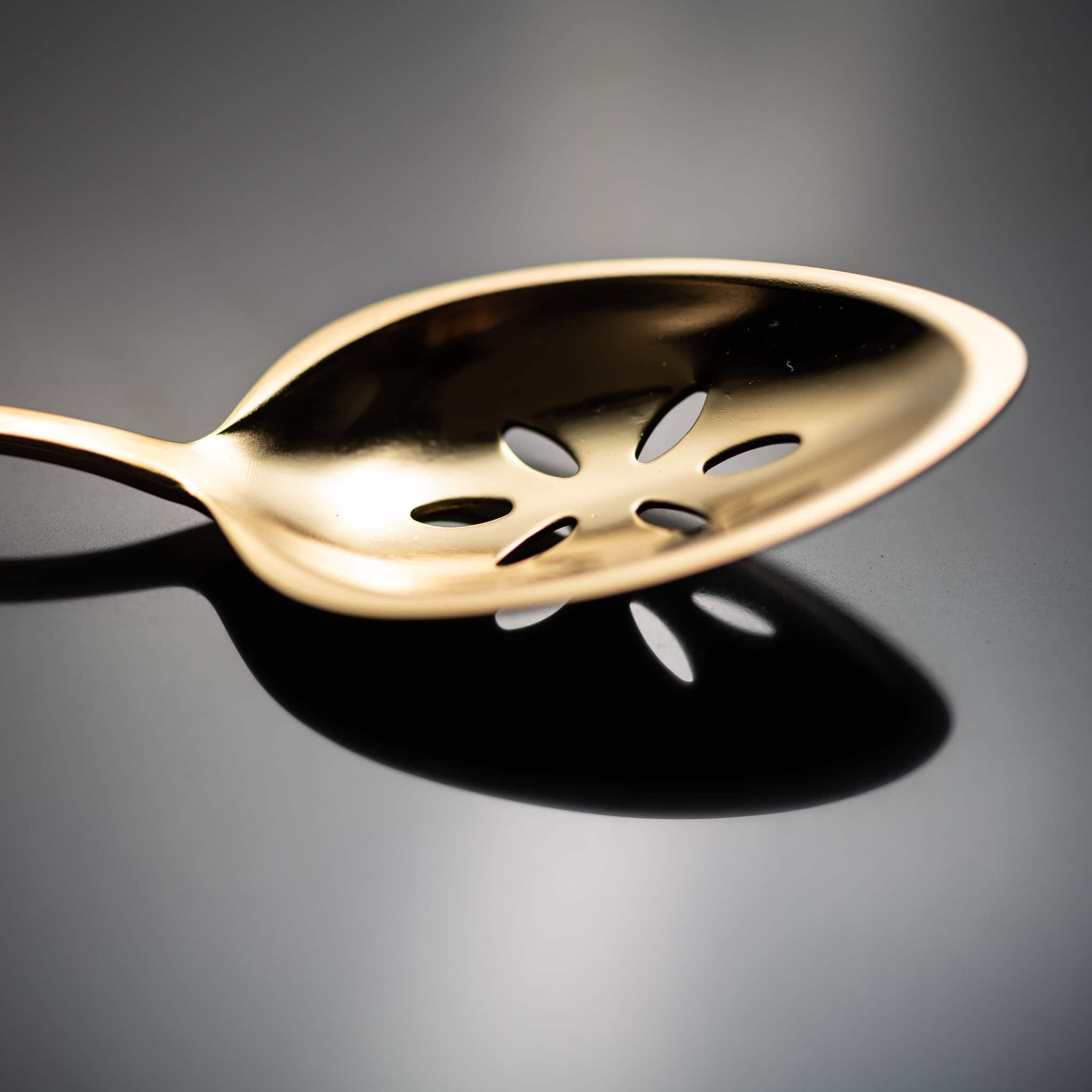 Gestura Gold Chef's Slotted Spoon