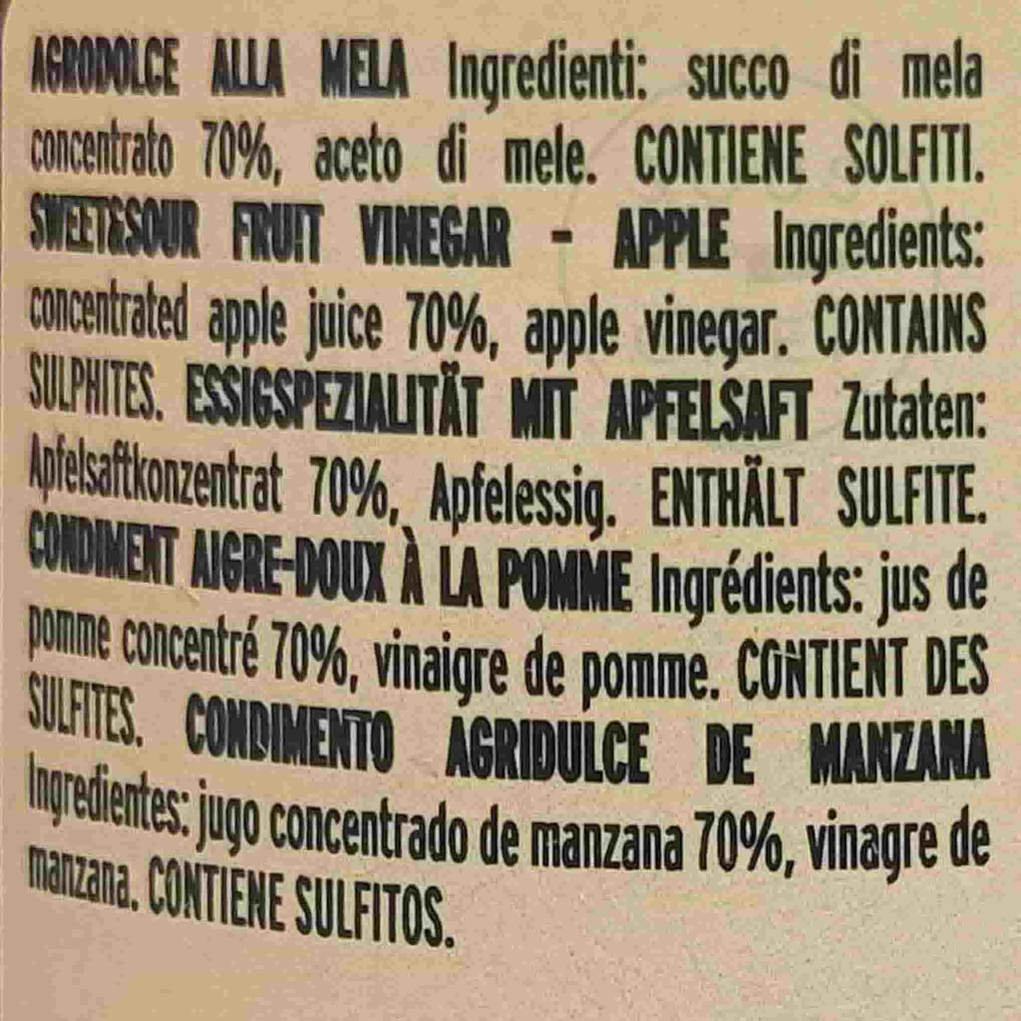 Giuseppe Giusti Sweet and Sour Apple Condiment, 250ml