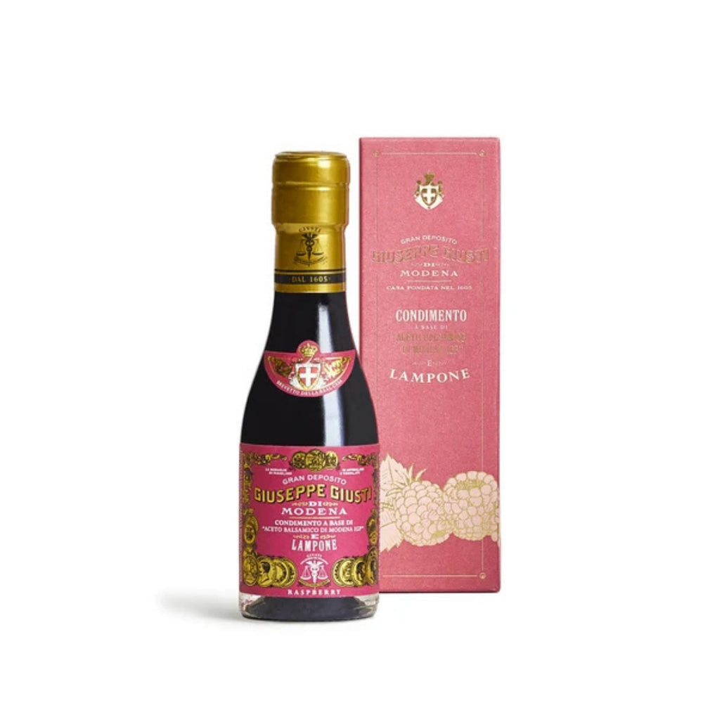 Giusti Condiment with Balsamic Vinegar of Modena and Raspberry, 100ml