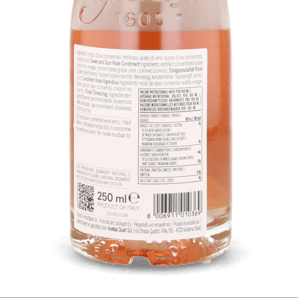 Giusti Condiment with Balsamic Vinegar of Modena and Truffle, 100ml