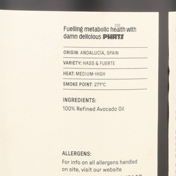 Good Phats Light Avocado Oil in Bottle, 500ml