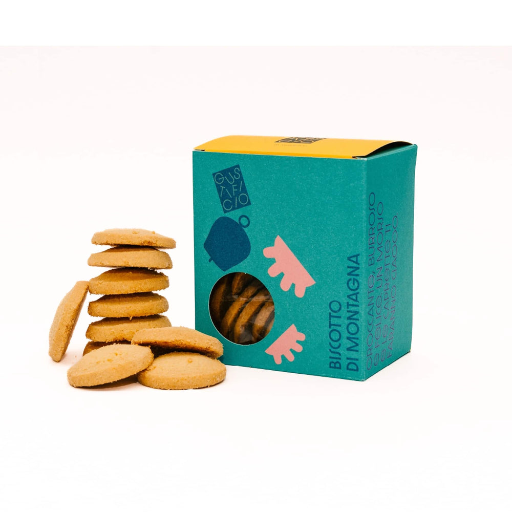 Gustificio Mountain Alpine Butter & Vanilla Biscuits, 160g