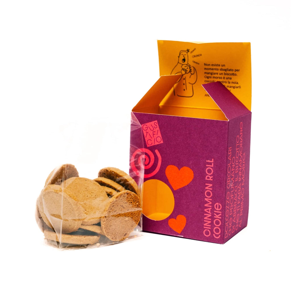 Gustificio Cinnamon & Spiced Caramel Biscuits, 160g