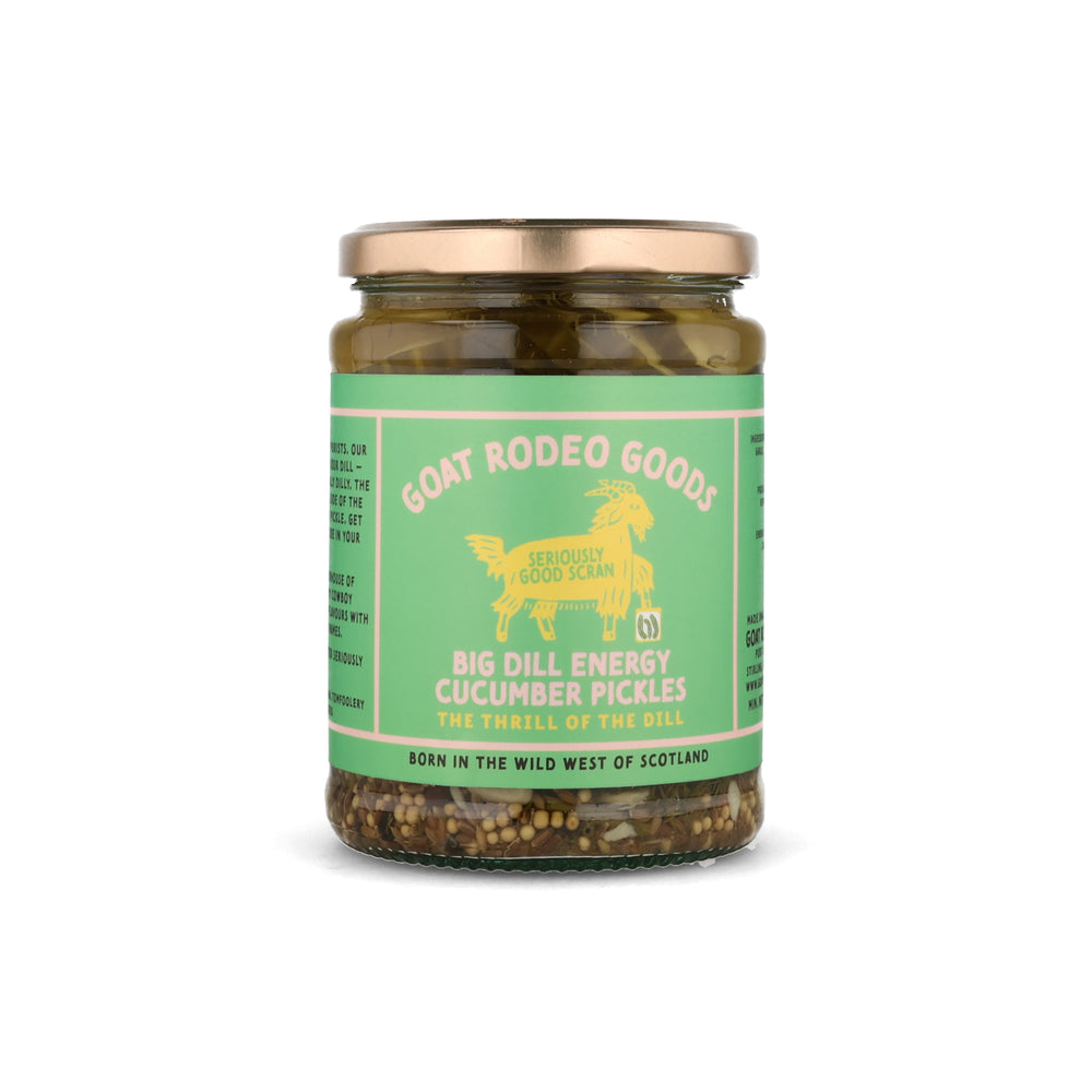 Goat Rodeo Goods Big Dill Energy Pickles, 500g