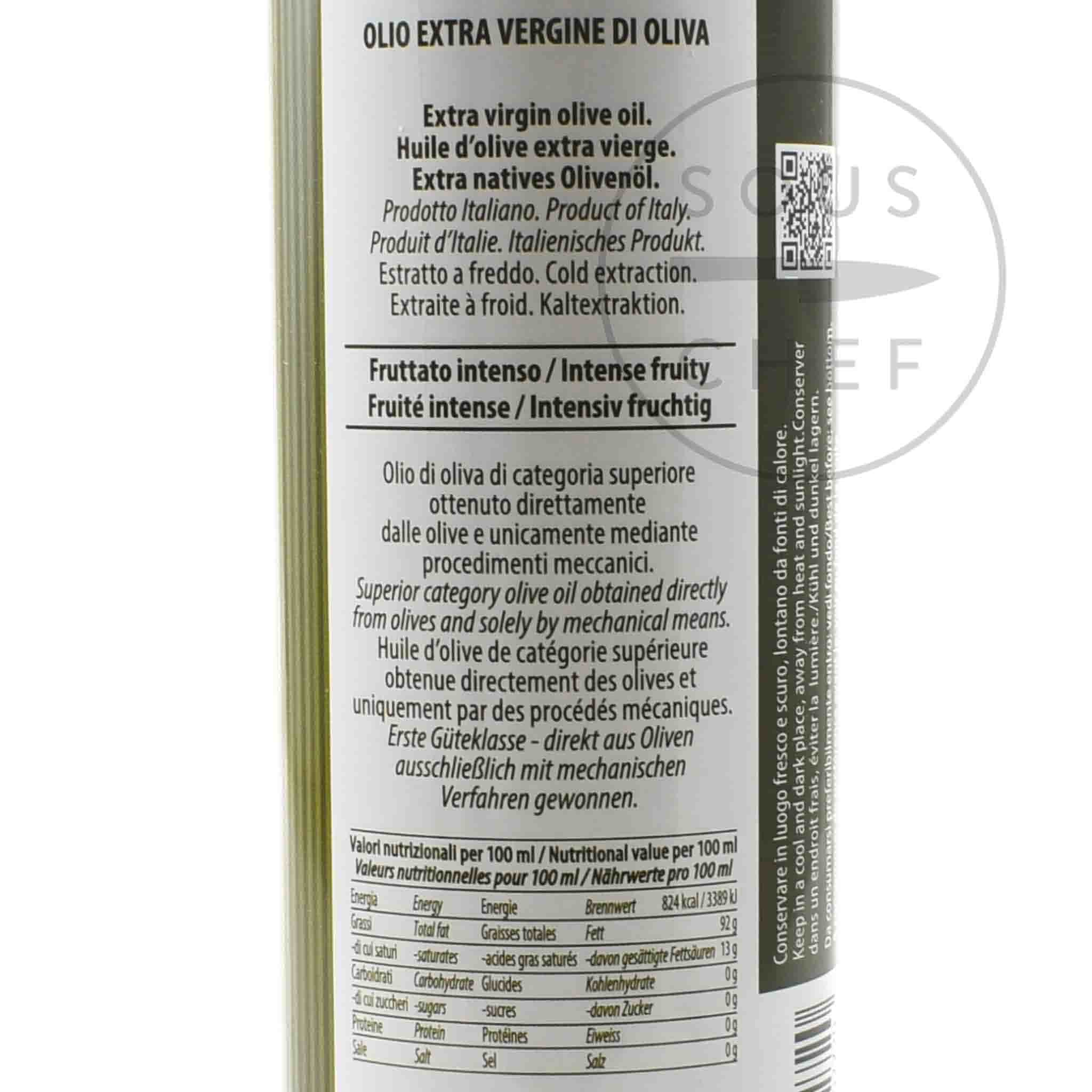 Galantino Intenso Lattina Extra Vergin Olive Oil in Tin, 500ml