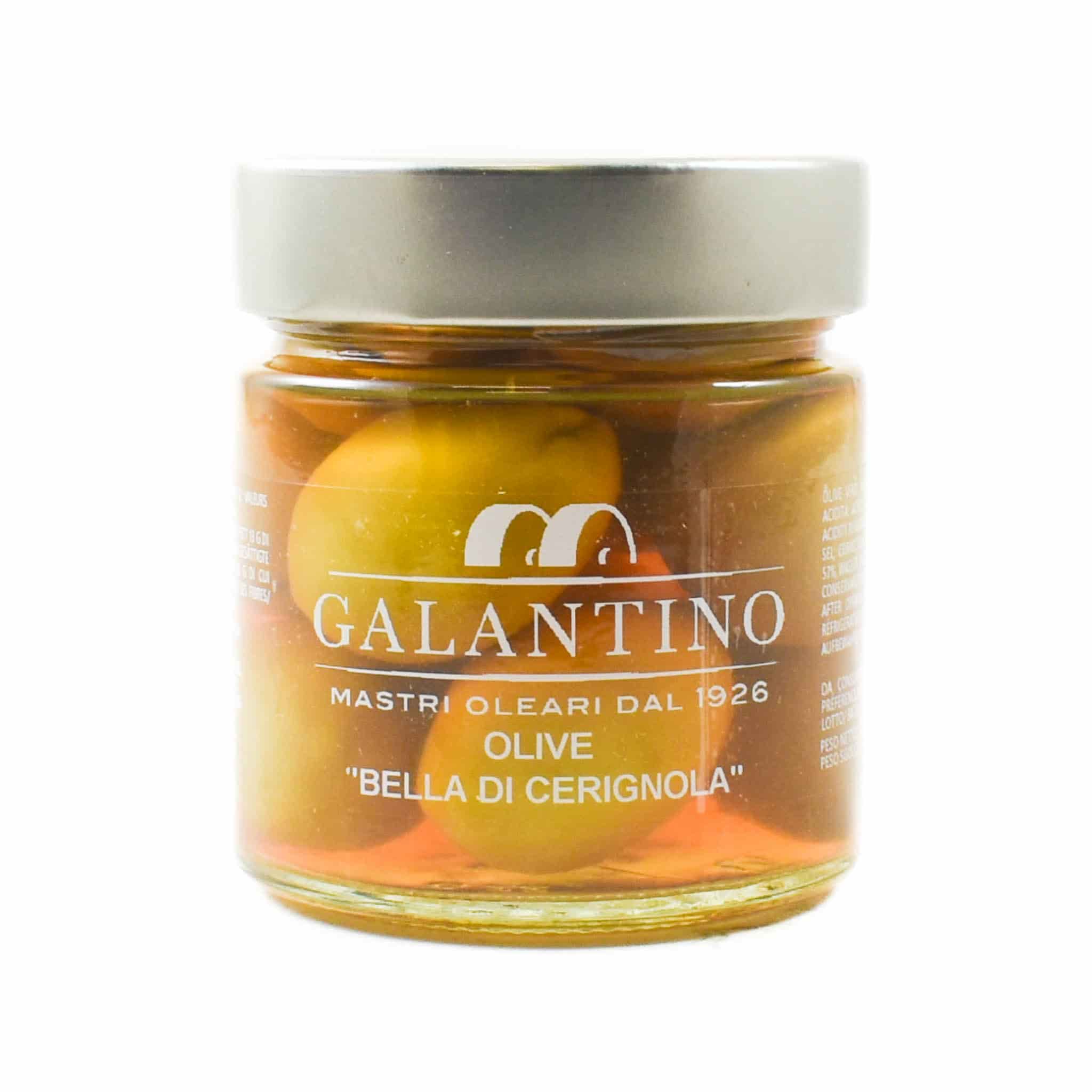 Galantino Green Large Olives, 200g