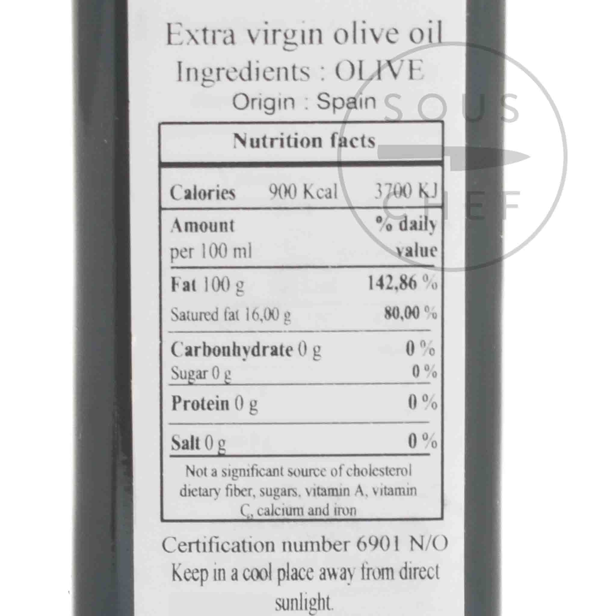 Huilerie Beaujolaise Organic Extra Virgin Olive Oil, 250ml