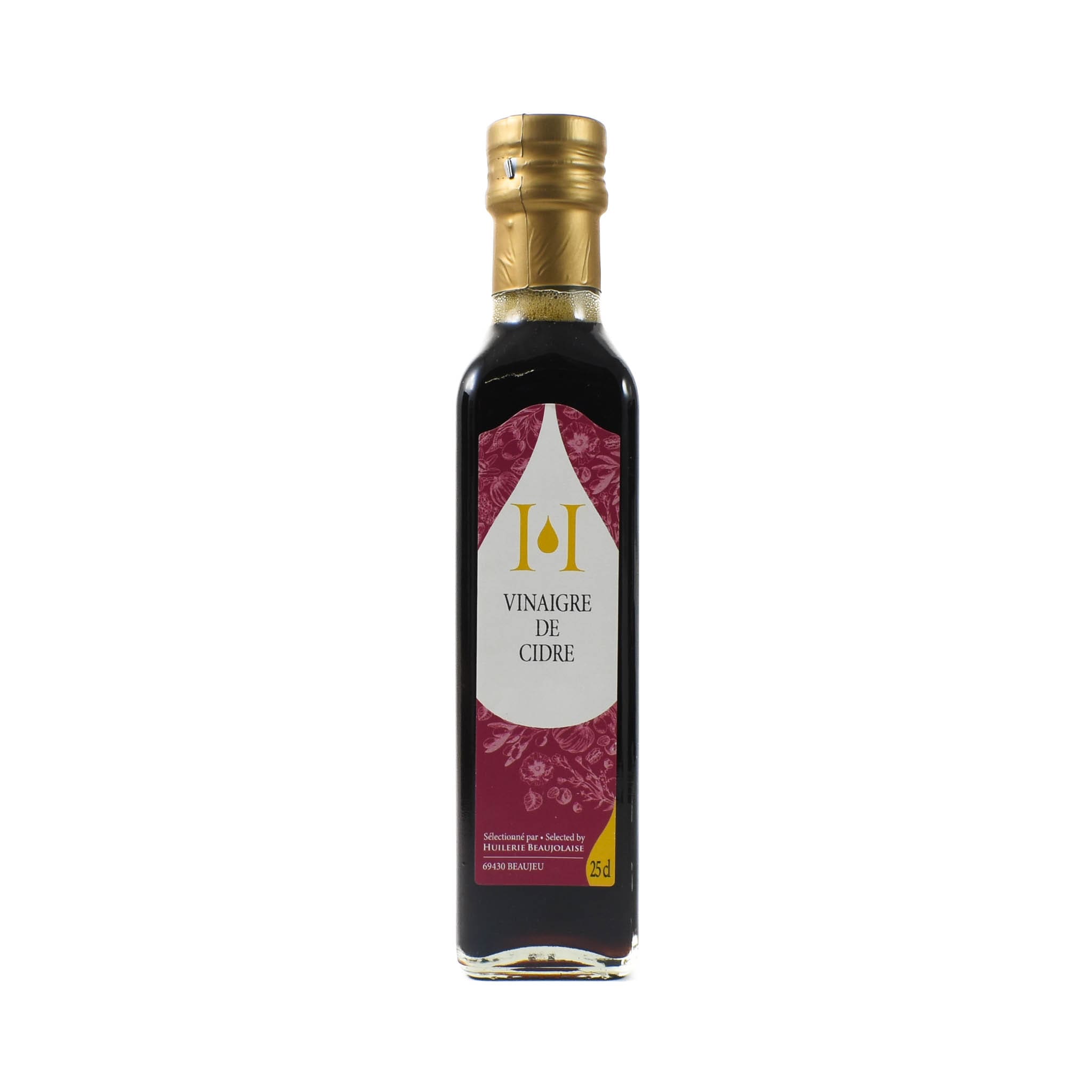 Huilerie Beaujolaise 2 Year Aged Fruit Vinegar Cider, 250ml