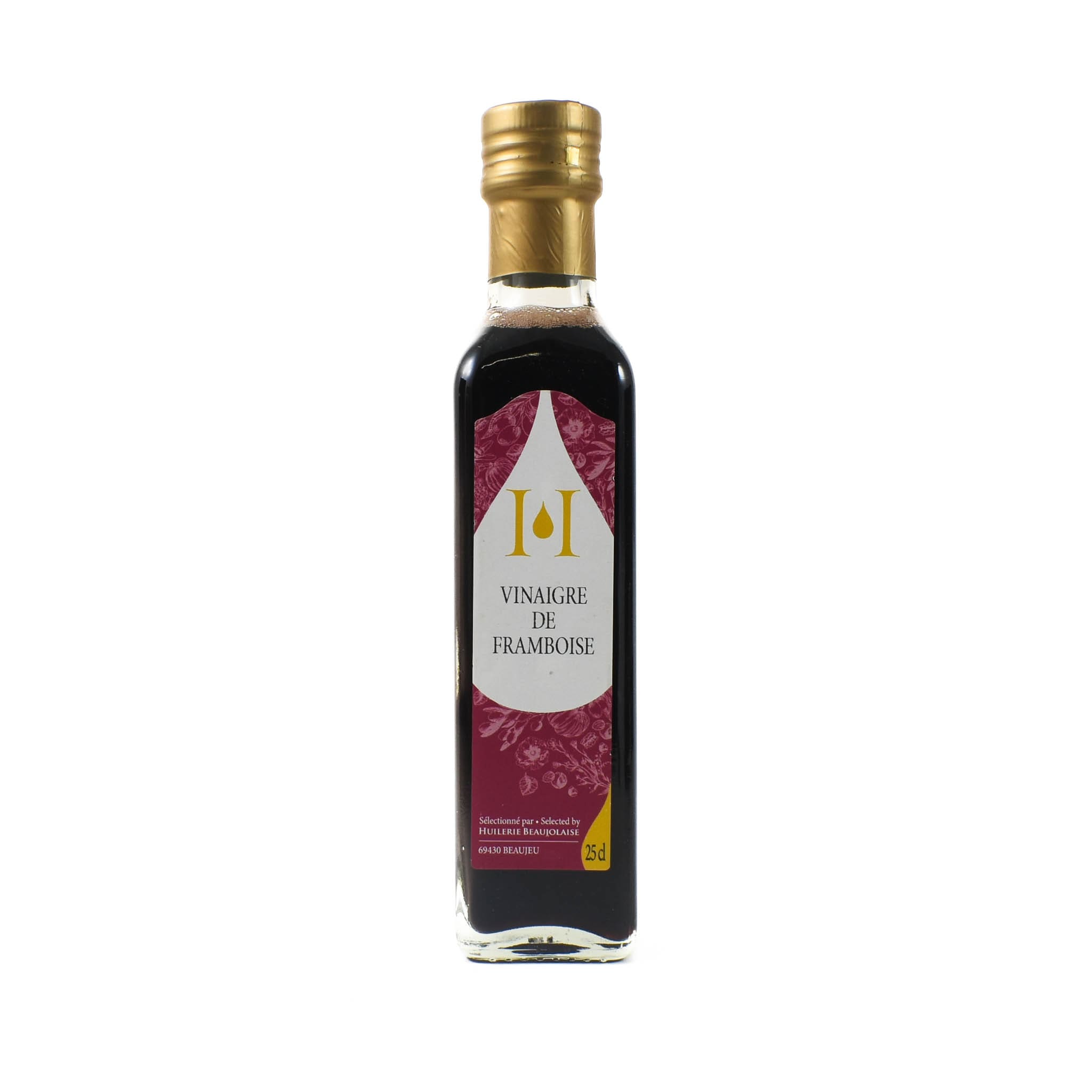 Huilerie Beaujolaise Raspberry Vinegar, 250ml
