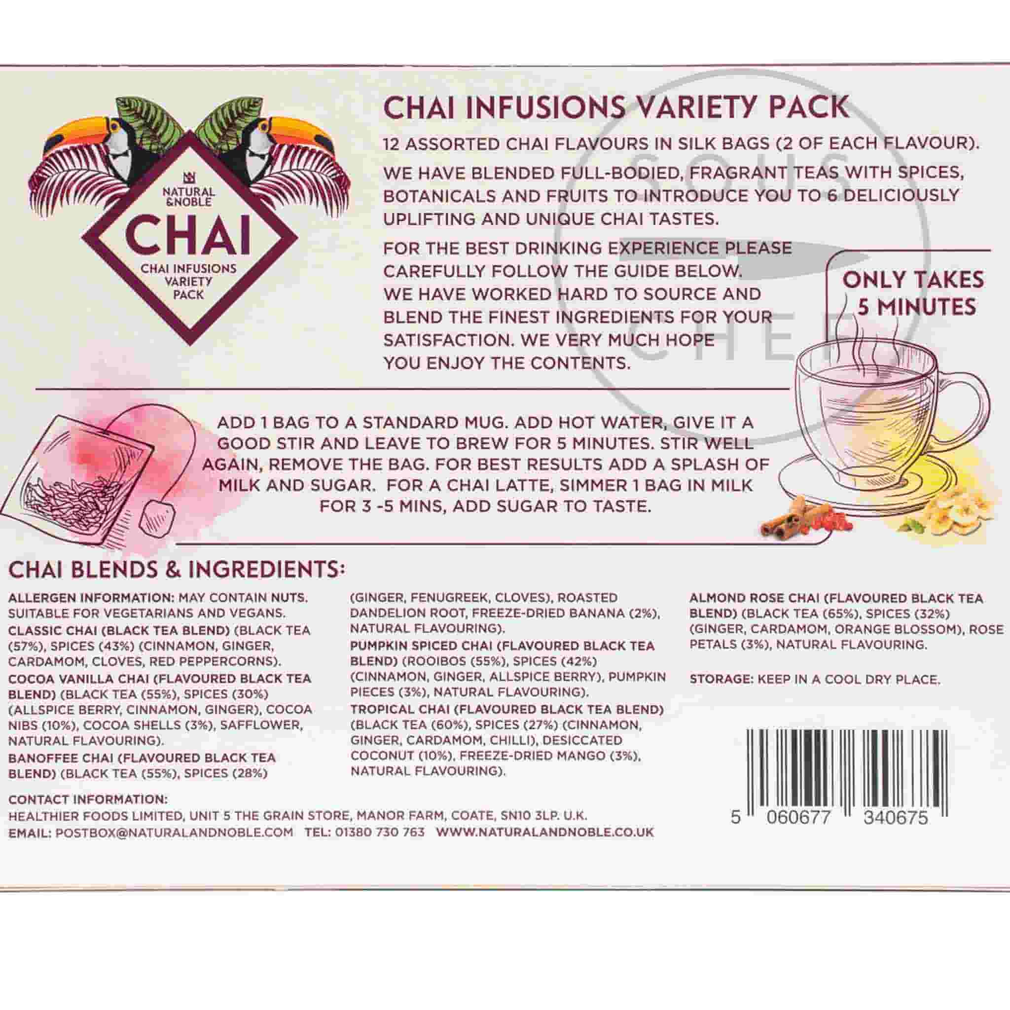 Chai Lovers Flavour Infusion Set