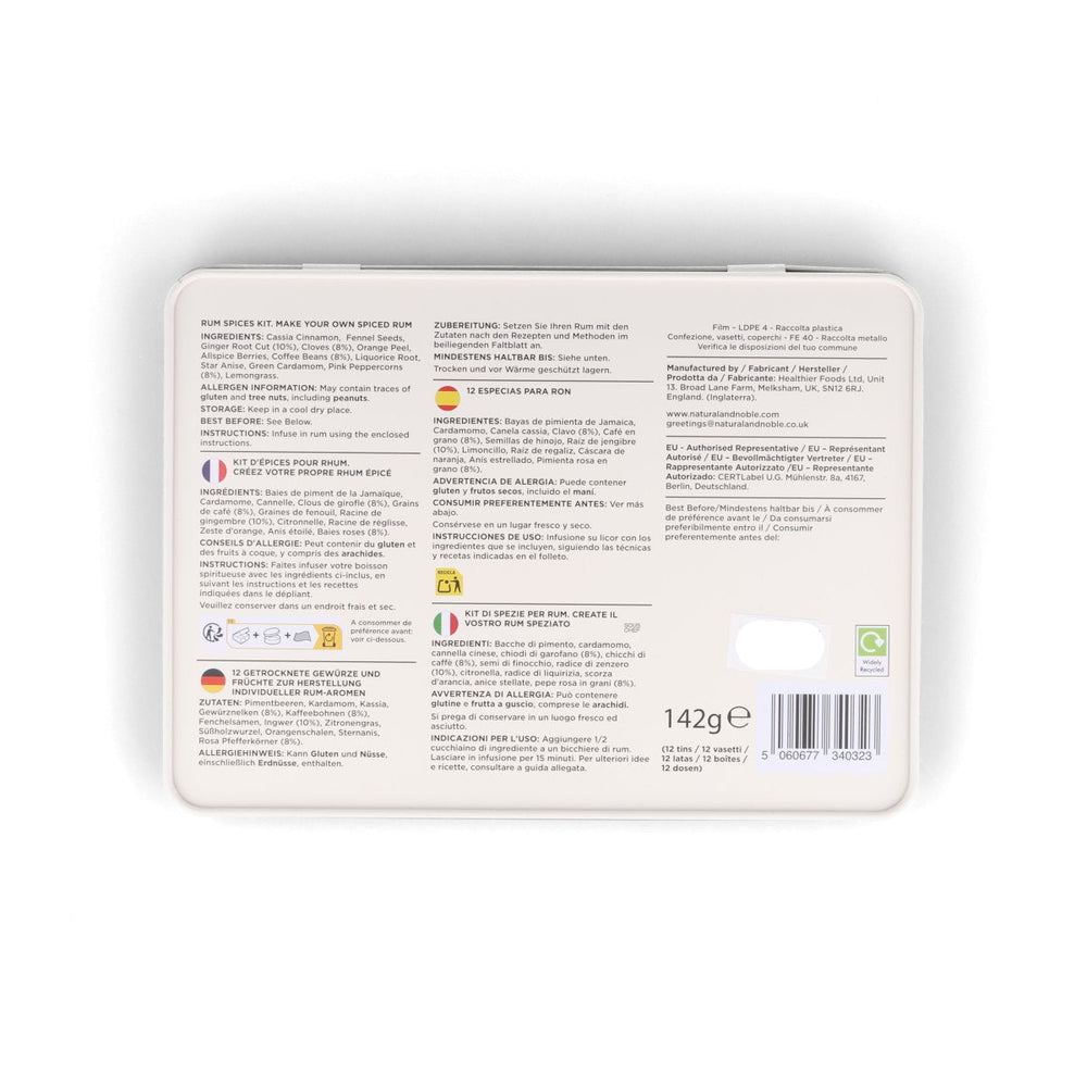 Botanical Rum Infusion Kit