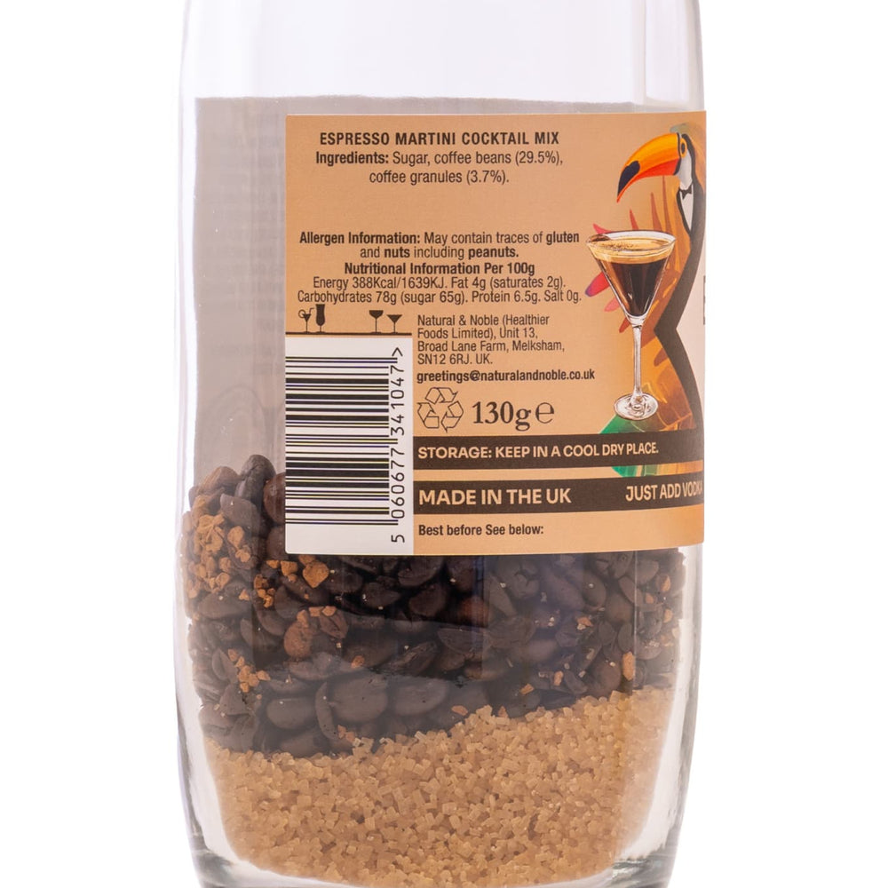 Natural & Noble Espresso Martini Cocktail Making Kit