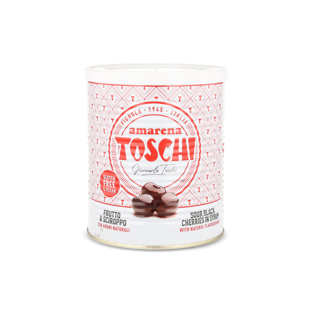 Toschi Sour Black Cherries in Syrup