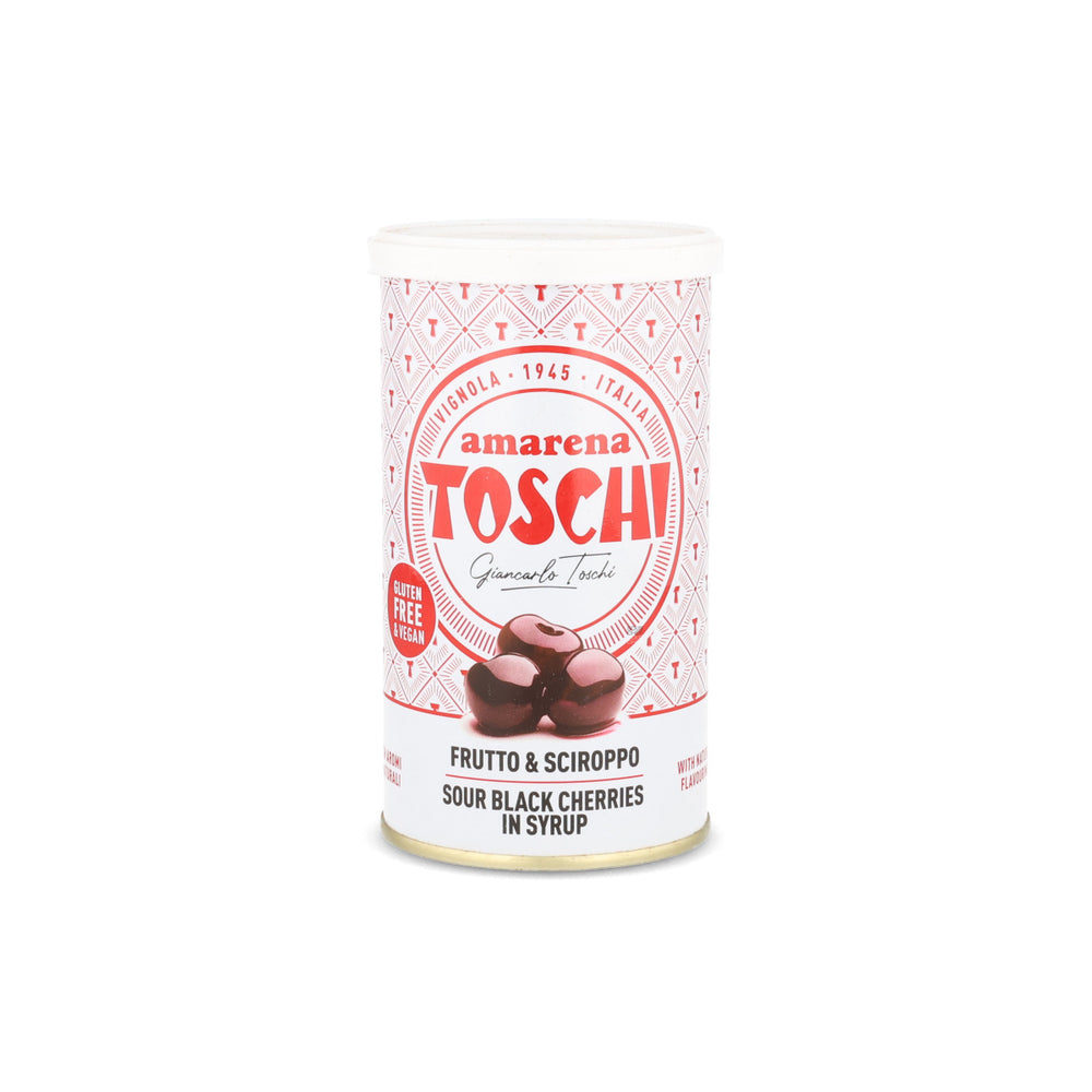 Toschi Sour Black Cherries in Syrup