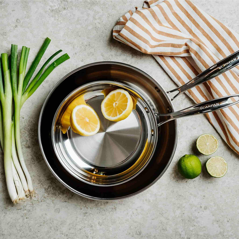 Scanpan Limited Edition Fusion 5 Stainless Steel Frying Pan Set
