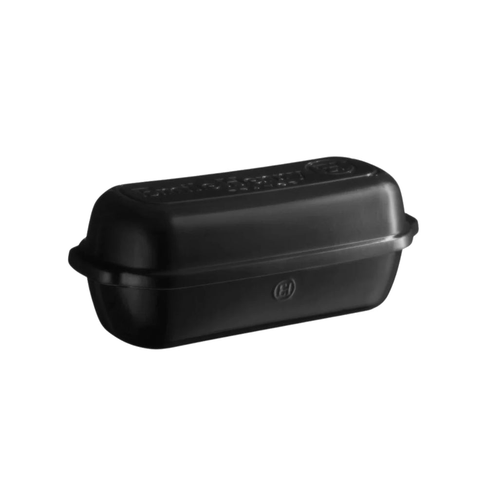 Emile Henry Limited Edition Black Bread Cloche, 39cm