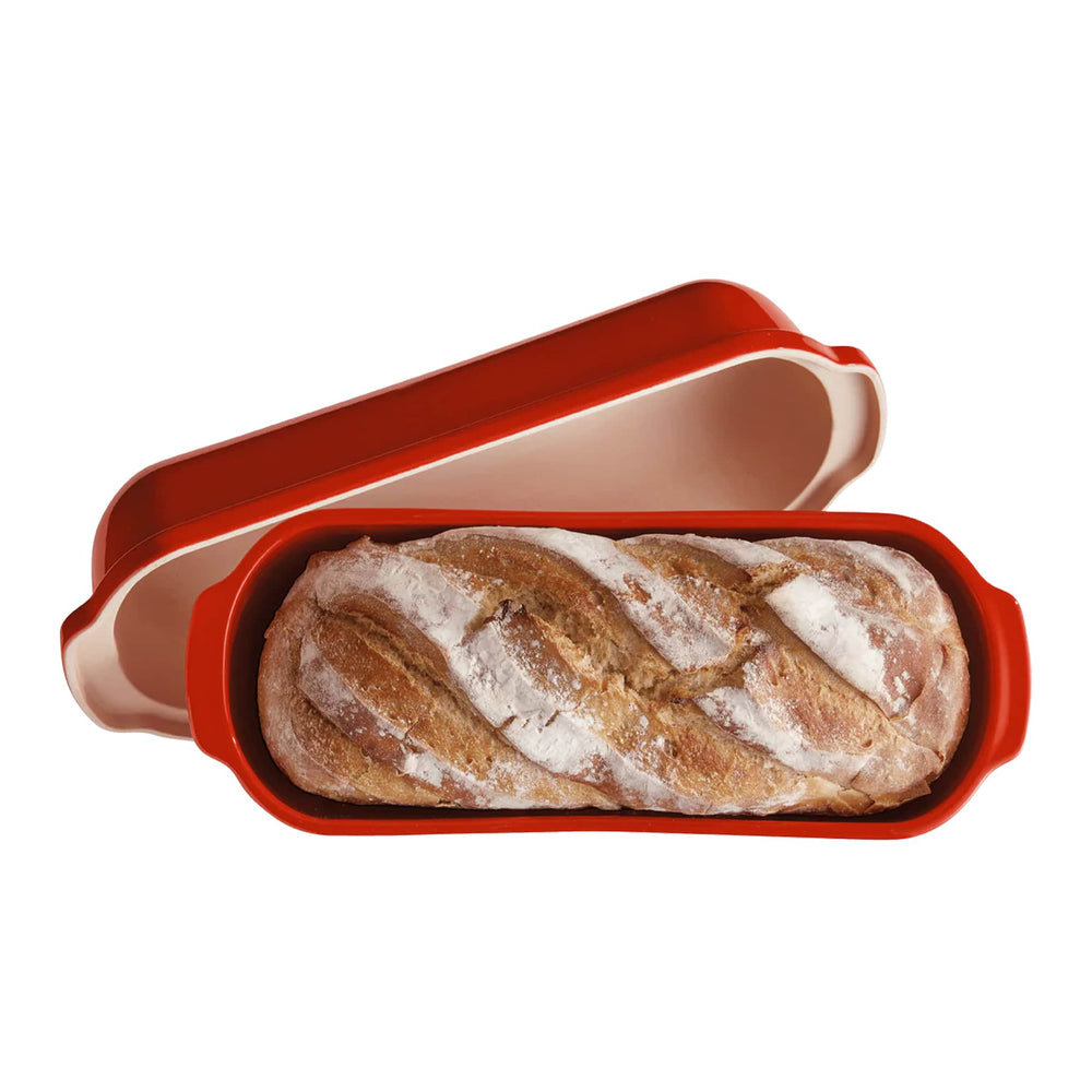 Emile Henry Limited Edition Red Bread Cloche, 39cm