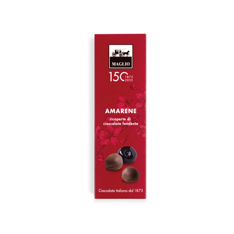 Maglio Chocolate Covered Amarena Cherries, 80g
