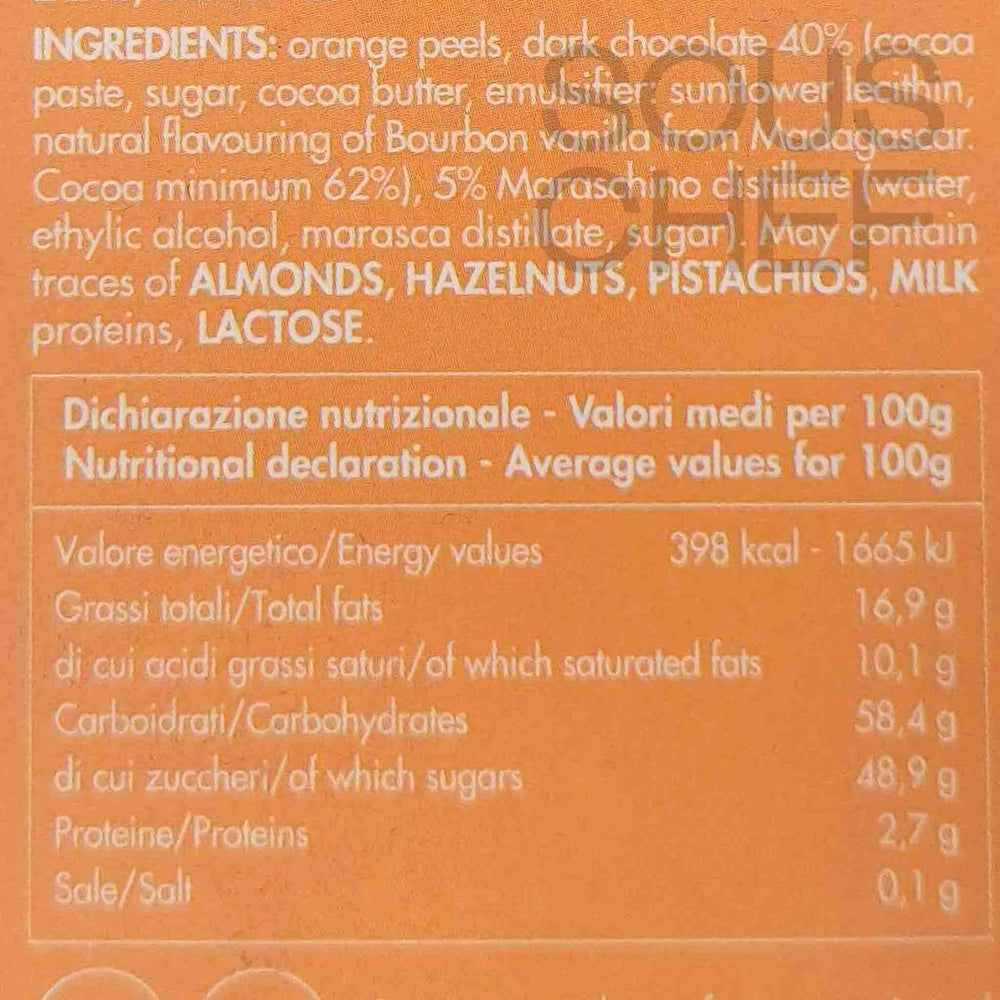 Maglio Chocolate Covered Orange Peels, 75g