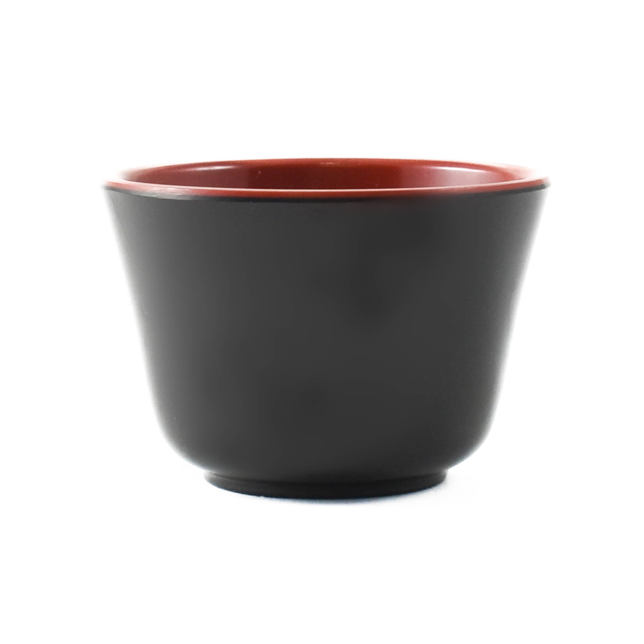 Melamine Red & Black Tea Cup
