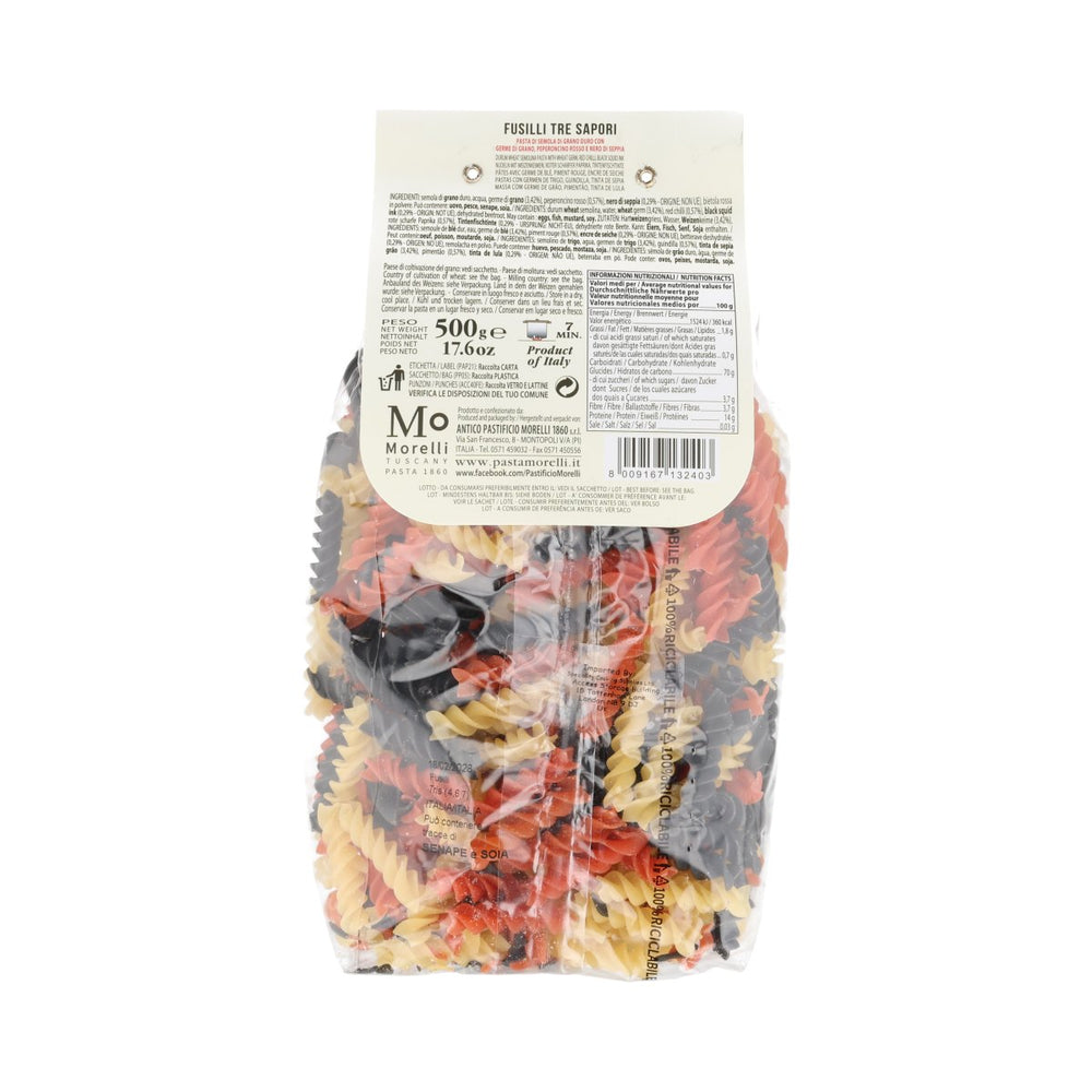 Morelli Tricolore Fusilli, 500g