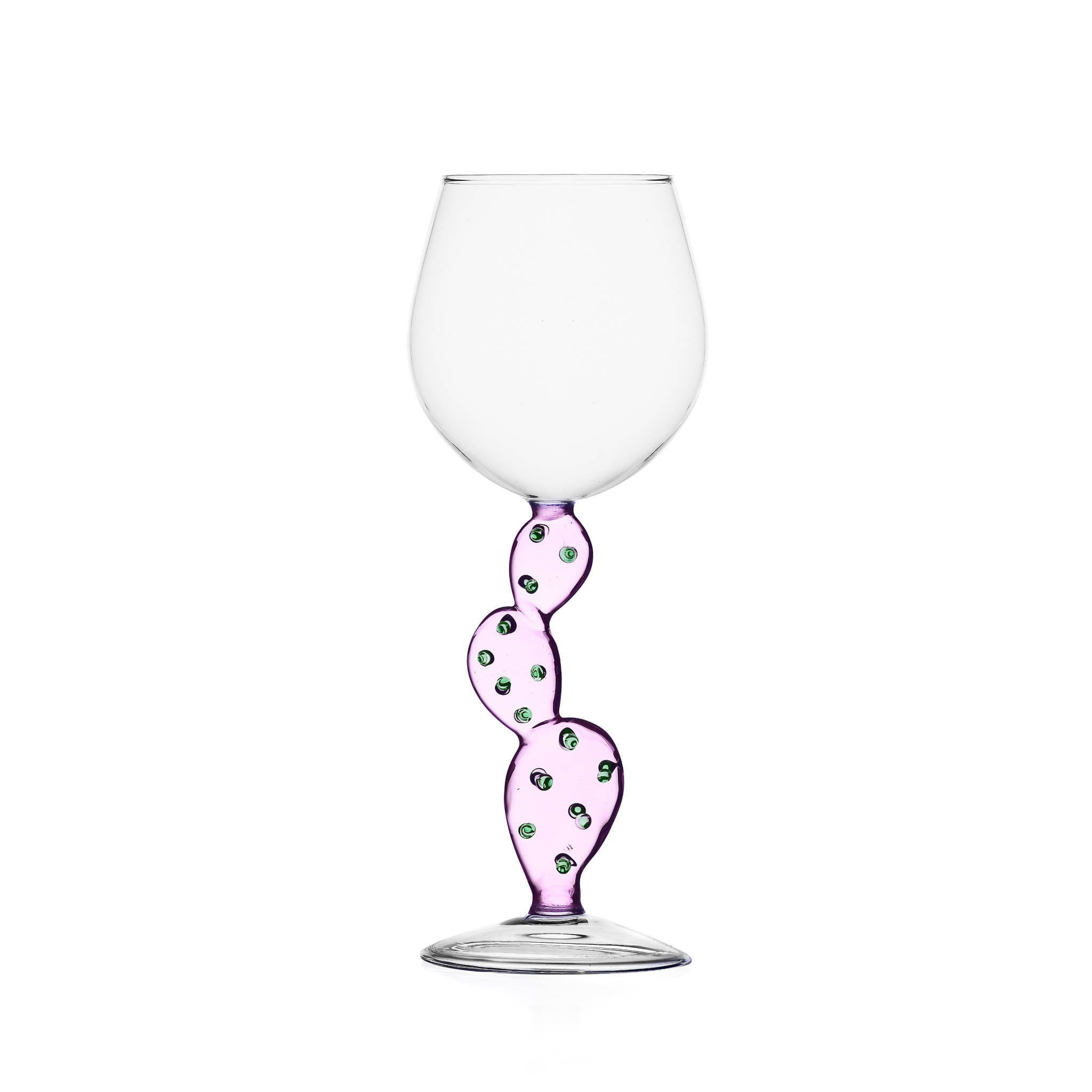 Ichendorf Milano Pink Cactus Wine Glass 350ml
