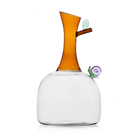 Ichendorf Milano Amber Snail Decanter, 2.2L