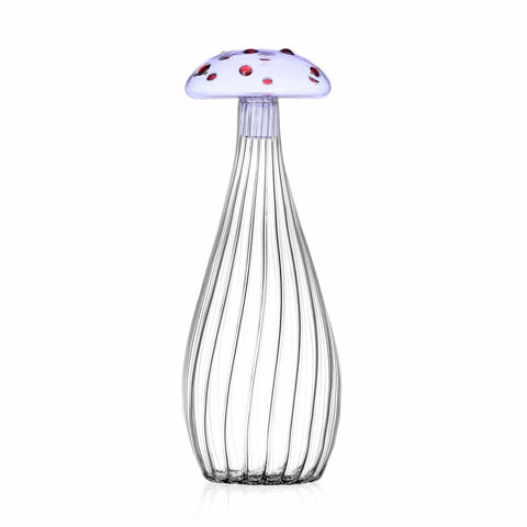 Ichendorf Milano Pink Mushroom Optic Bottle, 1.15litre
