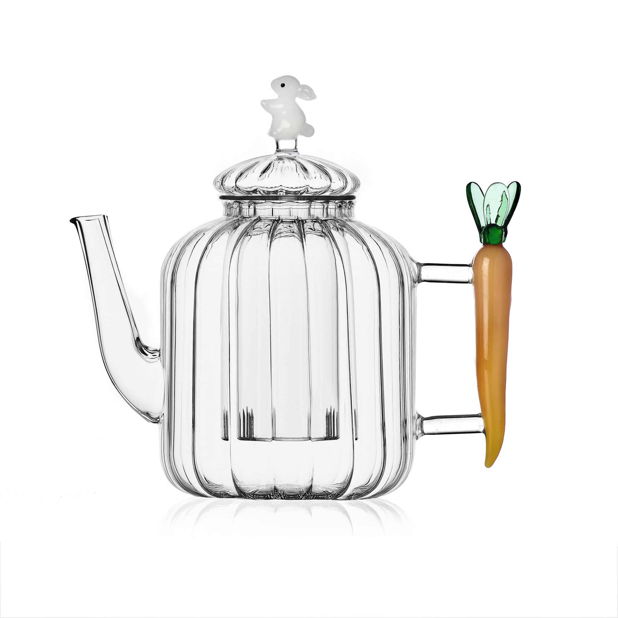 Ichendorf Milano Carrot Handle Optic Teapot