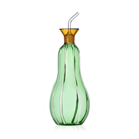 Ichendorf Milano Green Courgette Shaped Oil Bottle, 500ml