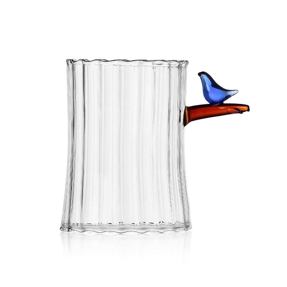 Ichendorf Milano Blue Bird Tealight Holder, 12cm