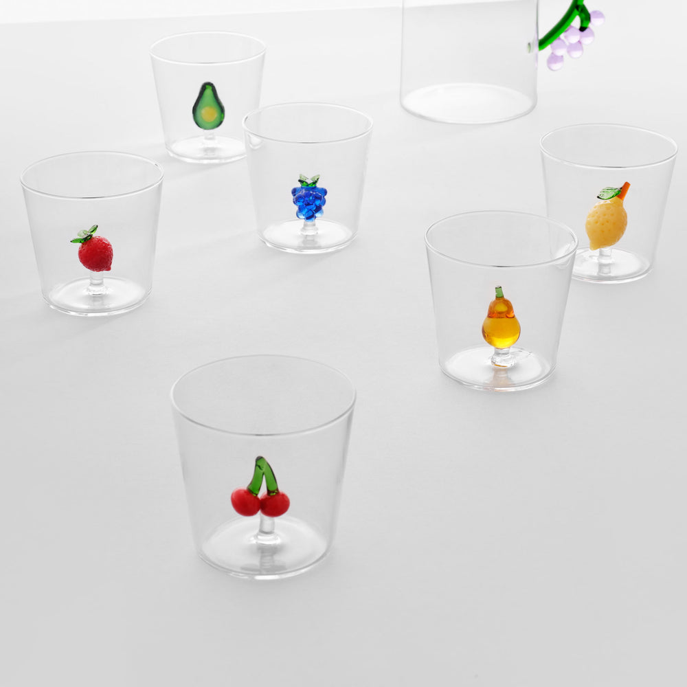 Ichendorf Milano Glass Set of 6 Fruit Tumblers