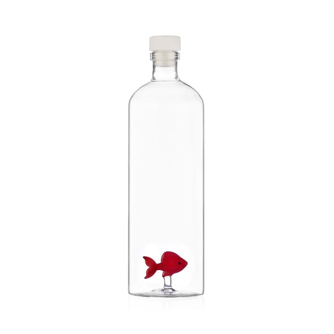 Ichendorf Milano Red Fish Bottle, 1.15 Litre