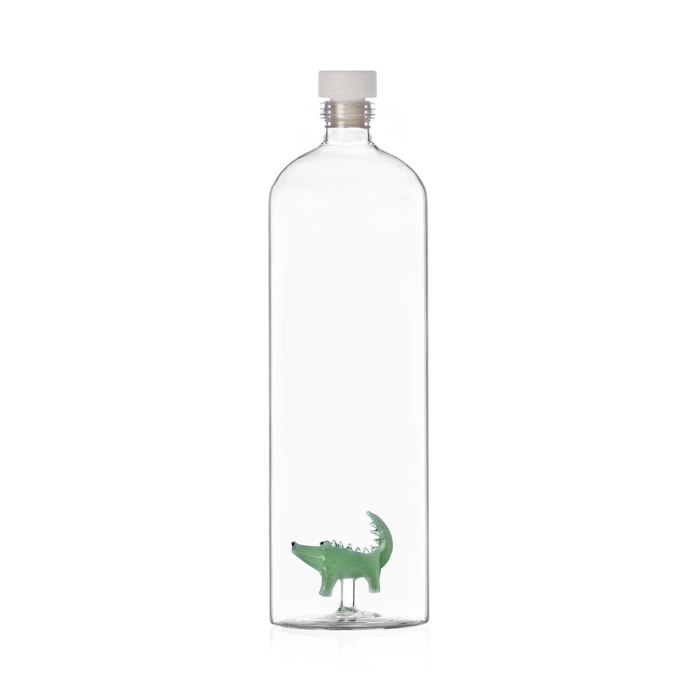 Ichendorf Milano Glass Large Crocodile Bottle, 1.45 Litre
