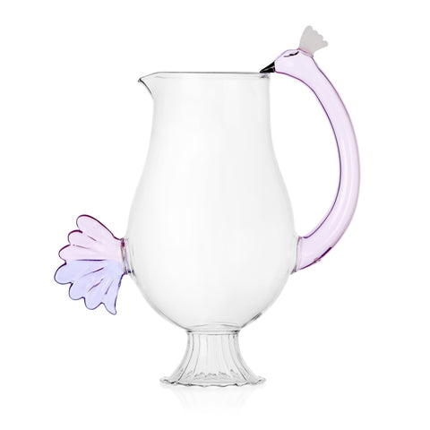 Ichendorf Milano Glass Flamingo Jug, 1.8 Litre